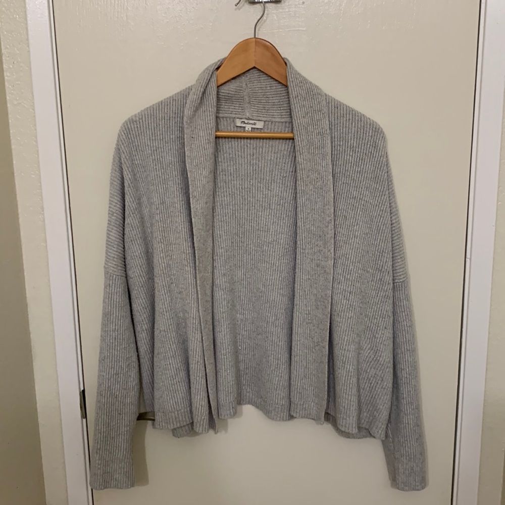 Madewell Gray Cardigan